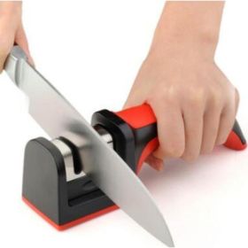High Quality Professional Knife Sharpener (Option: Black Red)